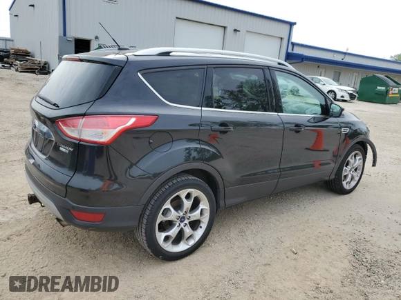 2015 Ford Escape Titanium z VIN 1FMCU9J99FUA90281, wystawiony jako Copart lot #59972565 z przebiegiem 125 351 mil mil oraz Czysty tytuł • Clean title. Historia ofert i sprzedaży dostępna na DreamBid. Obrazek 3.