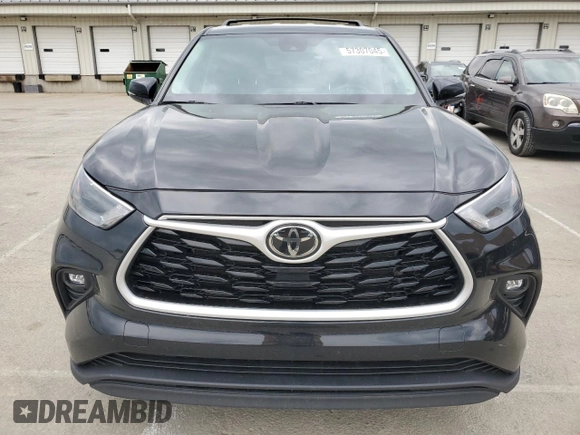 2023 Toyota Highlander L with VIN 5TDKDRAH7PS510309, listed as a Copart auction lot 57307045 with 57,410 mi miles and Salvage title. Bid and sale history available at DreamBid. Image 5.