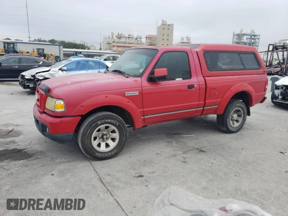 2006 Ford Ranger XL with VIN 1FTYR10UX6PA09760, listed as a Copart auction lot 53518205 with 0 mi miles and Clean Title. Bid and sale history available at carsss.com. Image 1.