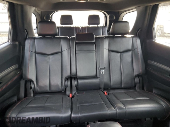2015 Dodge Durango R/T with VIN 1C4SDHCT7FC714698, listed as a Copart auction lot 47348125 with 116,690 mi miles and Salvage Title. Bid and sale history available at DreamBid. Image 10.