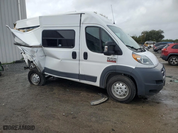 2018 Ram ProMaster Cargo Van with VIN 3C6TRVBG1JE132484, listed as a Copart auction lot 79407374 with 103,746 mi miles and Non Repairable. Bid and sale history available at carsss.com. Image 4.