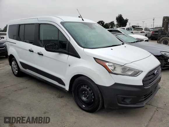 2019 Ford Transit Connect XL with VIN NM0GE9E24K1386513, listed as a Copart auction lot 73388964 with 38,761 mi miles and Salvage title. Bid and sale history available at DreamBid. Image 4.