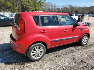 2012 Kia Soul + with VIN KNDJT2A68C7460108, listed as a Copart auction lot 50516215 with 183,071 mi miles and Salvage Title. Bid and sale history available at carsss.com. Image 3.