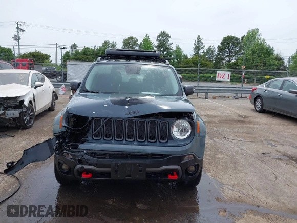 2016 Jeep Renegade Trailhawk with VIN ZACCJBCT3GPC87138, listed as a IAAI auction lot 42076346 with 102,156 mi miles and . Bid and sale history available at carsss.com. Image 12.