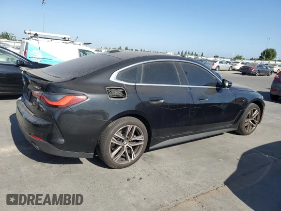 2023 BMW 4 Series 430i с VIN WBA63AV01PFP57025, выставлен на аукционе Copart как лот 60687025 с пробегом 28 514 миль миль и Списание • Salvage title. История ставок и продаж доступна на DreamBid. Изображение 3.