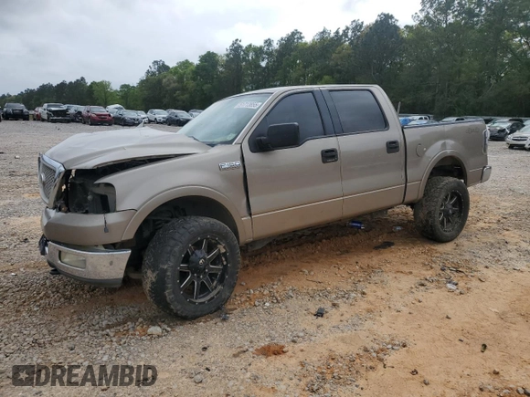 2004 Ford F-150 XLT with VIN 1FTPW14534KA52354, listed as a Copart auction lot 51713855 with 148,707 mi miles and Salvage title. Bid and sale history available at DreamBid. Image 1.