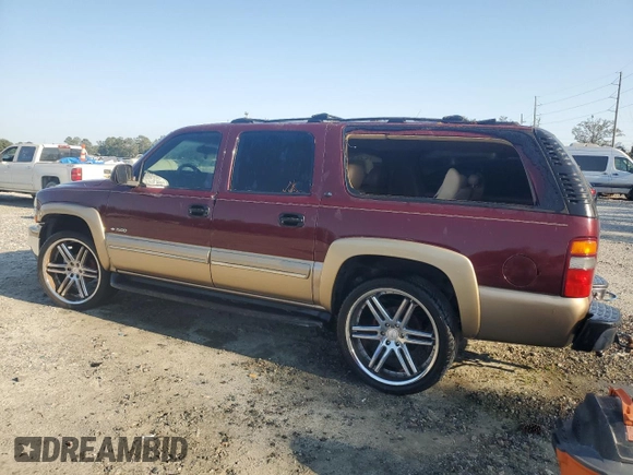2000 Chevrolet Suburban LT with VIN 3GNEC16T0YG132453, listed as a Copart auction lot 75047174 with 0 mi miles and Salvage Title. Bid and sale history available at carsss.com. Image 2.