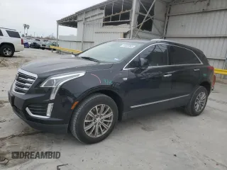 2017 Cadillac XT5 Luxury AWD with VIN 1GYKNDRS3HZ270430, listed as a Copart auction lot 44825965 with 132,871 mi miles and Salvage Title. Bid and sale history available at carsss.com. Image 1.