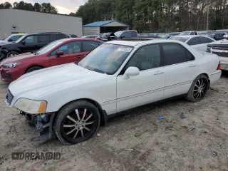 2000 Acura RL with VIN JH4KA9650YC016236, listed as a Copart auction lot 77816643 with 165,172 mi miles and Salvage Title. Bid and sale history available at carsss.com. Image 1.