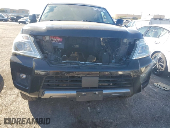 2019 Nissan Armada SV with VIN JN8AY2NC3K9585980, listed as a Copart auction lot 78176544 with Not Provided miles and Clean Title. Bid and sale history available at carsss.com. Image 5.