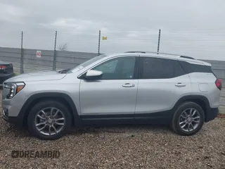 2022 GMC Terrain SLT with VIN 3GKALPEV7NL210358, listed as a IAAI auction lot 41843016 with 52,363 mi miles. Bid and sale history available at carsss.com. Image 14.