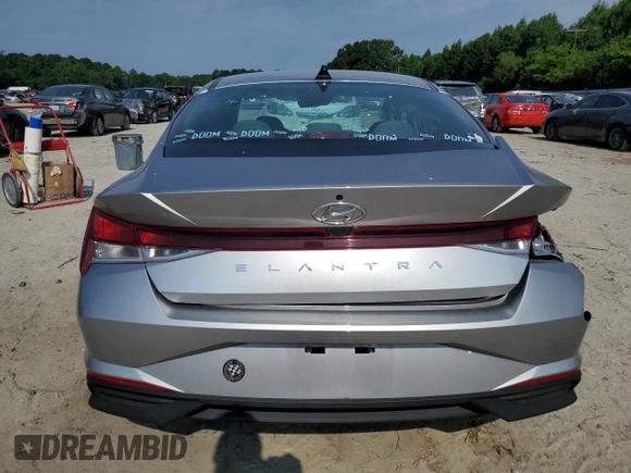 2023 Hyundai Elantra SE with VIN 5NPLL4AG4PH110439, listed as a Copart auction lot 63351534 with 32,492 mi miles and Salvage Title. Bid and sale history available at DreamBid. Image 6.