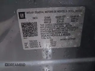 2020 GMC Terrain SLT с VIN 3GKALVEX1LL136325, выставлен на аукционе IAAI как лот 41630771 с пробегом 98 831 миль миль и . История ставок и продаж доступна на DreamBid. Изображение 9.