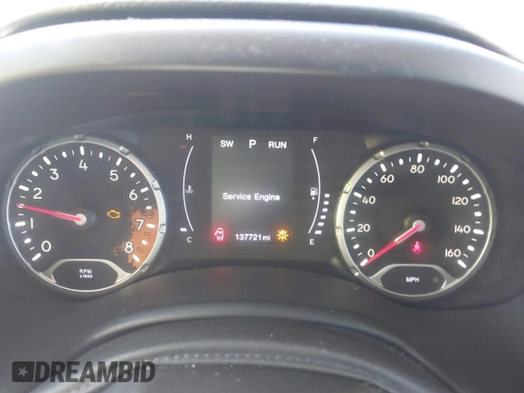 2017 Jeep Renegade Sport with VIN ZACCJBAB4HPF33738, listed as a IAAI auction lot 41754812 with 137,721 mi miles and . Bid and sale history available at carsss.com. Image 7.