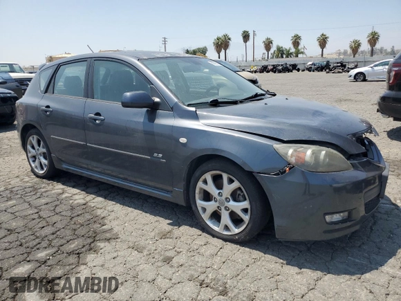 2009 Mazda 3 S Touring with VIN JM1BK344591250908, listed as a Copart auction lot 60690215 with 164,063 mi miles and Salvage title. Bid and sale history available at DreamBid. Image 4.