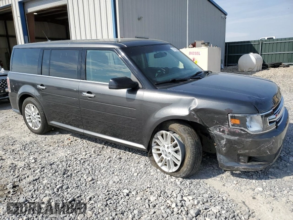 2019 Ford Flex SEL with VIN 2FMGK5C85KBA02332, listed as a Copart auction lot 51105365 with 91,953 mi miles and Salvage Title. Bid and sale history available at carsss.com. Image 4.