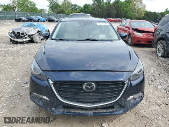 2017 Mazda 3 Grand Touring with VIN 3MZBN1M30HM144769, listed as a Copart auction lot 53127675 with 158,026 mi miles and Salvage Title. Bid and sale history available at carsss.com. Image 5.