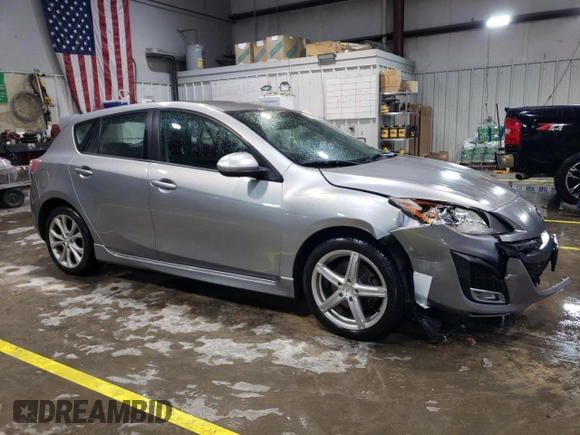 2010 Mazda Mazda3 s Grand Touring with VIN JM1BL1H56A1328430, listed as a Copart auction lot 51533245 with 23,996 mi miles and Salvage Title. Bid and sale history available at carsss.com. Image 4.