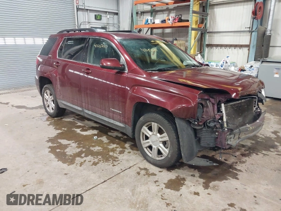 2016 GMC Terrain SLE with VIN 2GKFLTEK2G6225118, listed as a IAAI auction lot 41252997 with 98,682 mi miles. Bid and sale history available at carsss.com. Image 1.