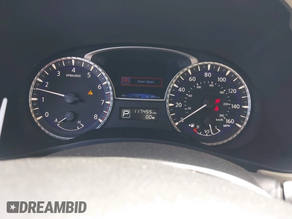 2015 Infiniti QX60 with VIN 5N1AL0MM3FC502870, listed as a IAAI auction lot 41734954 with 117,455 mi miles. Bid and sale history available at carsss.com. Image 16.