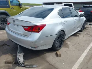2013 Lexus GS 350 with VIN JTHBE1BL0D5022966, listed as a IAAI auction lot 42009025 with 1 mi miles. Bid and sale history available at carsss.com. Image 4.