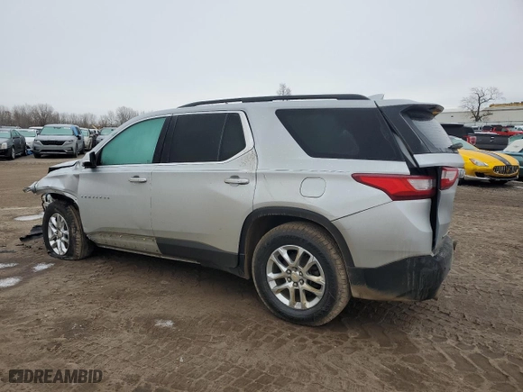 2019 Chevrolet Traverse LT Cloth with VIN 1GNEVGKW3KJ310780, listed as a Copart auction lot 47081205 with 96,989 mi miles and Clean Title. Bid and sale history available at carsss.com. Image 2.