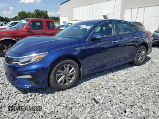 2019 Kia Optima LX with VIN 5XXGT4L30KG348465, listed as a Copart auction lot 58357645 with 46,726 mi miles and Salvage title. Bid and sale history available at DreamBid. Image 1.