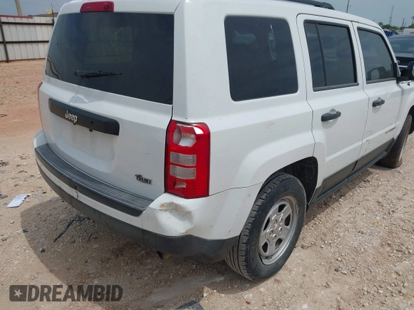 2014 Jeep Patriot Altitude with VIN 1C4NJPBAXED547553, listed as a IAAI auction lot 42152374 with 172,208 mi miles and . Bid and sale history available at DreamBid. Image 6.