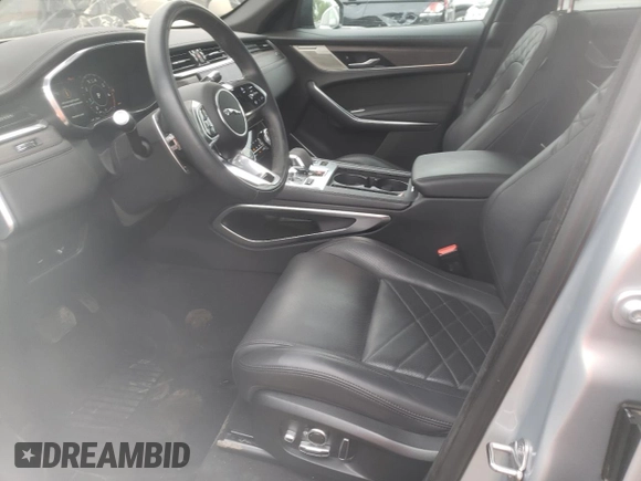 2021 Jaguar F-Pace S with VIN SADCJ2EU0MA684036, listed as a Copart auction lot 61138894 with 33,818 mi miles and Salvage title. Bid and sale history available at DreamBid. Image 7.