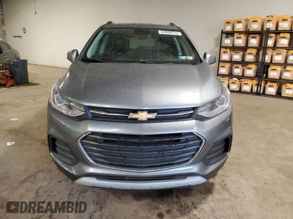2019 Chevrolet Trax LT with VIN KL7CJPSB9KB810197, listed as a Copart auction lot 51050115 with 53,938 mi miles and Salvage Title. Bid and sale history available at carsss.com. Image 5.