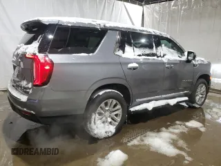 2021 GMC Yukon SLT with VIN 1GKS2BKD0MR429806, listed as a Copart auction lot 87789275 with 47,874 mi miles and Salvage Title. Bid and sale history available at carsss.com. Image 3.