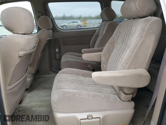2001 Toyota Sienna LE with VIN 4T3ZF13C71U399066, listed as a Copart auction lot 85601134 with 81,233 mi miles and Salvage Title. Bid and sale history available at carsss.com. Image 11.