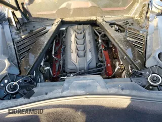 2021 Chevrolet Corvette 3LT with VIN 1G1YC2D47M5102075, listed as a Copart auction lot 85314404 with 3,650 mi miles and Salvage Title. Bid and sale history available at carsss.com. Image 11.