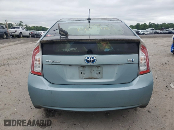 2012 Toyota Prius One z VIN JTDKN3DU1C5527092, wystawiony jako Copart lot #57863875 z przebiegiem 118 606 mil mil oraz Czysty tytuł • Clean title. Historia ofert i sprzedaży dostępna na DreamBid. Obrazek 6.