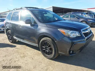 2016 Subaru Forester 2.0XT Premium with VIN JF2SJGDC5GH565148, listed as a IAAI auction lot 41226042 with 107,841 mi miles. Bid and sale history available at carsss.com. Image 1.
