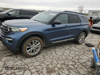 2020 Ford Explorer XLT z VIN 1FMSK8DH9LGB41609, wystawiony jako Copart lot #51418205 z przebiegiem 116 131 mil mil oraz Szkoda całkowita • Salvage title. Historia ofert i sprzedaży dostępna na DreamBid. Obrazek 1.