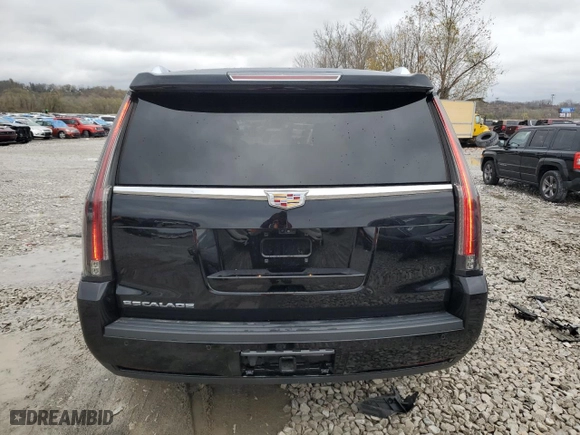 2020 Cadillac Escalade Premium Luxury with VIN 1GYS4CKJ1LR159107, listed as a Copart auction lot 79829484 with 64,505 mi miles and Salvage Title. Bid and sale history available at carsss.com. Image 6.