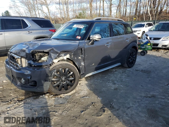 2020 MINI Countryman Cooper S with VIN WMZYX1C01L3L48814, listed as a Copart auction lot 79781014 with 73,924 mi miles and Salvage title. Bid and sale history available at DreamBid. Image 1.