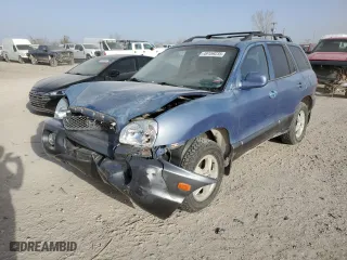 2003 Hyundai Santa Fe GLS with VIN KM8SC73D03U441496, listed as a Copart auction lot 49159235 with 183,385 mi miles and Salvage Title. Bid and sale history available at carsss.com. Image 1.