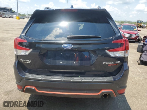 2021 Subaru Forester Special Sports with VIN JF2SKARCXMH475170, listed as a Copart auction lot 64339255 with 53,914 mi miles and Salvage title. Bid and sale history available at DreamBid. Image 6.