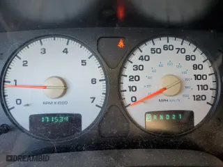 2004 Dodge Ram 1500 SLT with VIN 1D7HU18N54J155825, listed as a Copart auction lot 75532184 with 171,534 mi miles and Non Repairable. Bid and sale history available at carsss.com. Image 9.
