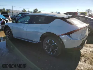 2022 Kia EV6 Wind with VIN KNDC34LA9N5041088, listed as a Copart auction lot 87704965 with 23,517 mi miles and Salvage Title. Bid and sale history available at carsss.com. Image 2.