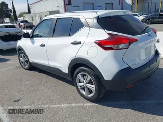 2020 Nissan Kicks S with VIN 3N1CP5BV1LL503321, listed as a IAAI auction lot 41872674 with 64,843 mi miles and . Bid and sale history available at carsss.com. Image 3.