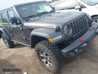 2020 Jeep Wrangler Unlimited Rubicon with VIN 1C4HJXFN8LW176002, listed as a IAAI auction lot 41662158 with 55,924 mi miles. Bid and sale history available at carsss.com. Image 1.