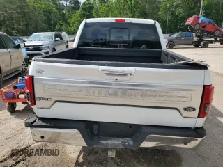 2019 Ford F-150 XL with VIN 1FTEW1E51KFD33077, listed as a Copart auction lot 53943415 with 74,754 mi miles and Salvage title. Bid and sale history available at DreamBid. Image 6.