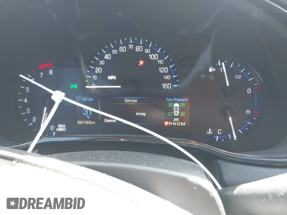 2015 Cadillac CTS RWD with VIN 1G6AP5SX3F0136786, listed as a IAAI auction lot 41992006 with 98,160 mi miles and . Bid and sale history available at DreamBid. Image 7.