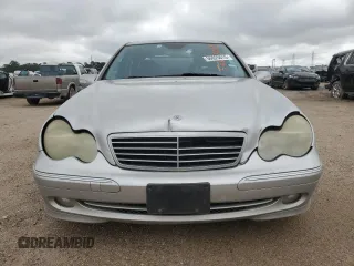 2004 Mercedes-Benz C 230 Kompressor with VIN WDBRF40J84F452074, listed as a Copart auction lot 56025015 with Not provided miles and Salvage title. Bid and sale history available at DreamBid. Image 5.