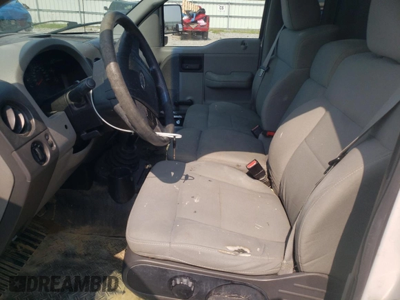 2008 Ford F-150 XL with VIN 1FTRF12298KC46605, listed as a Copart auction lot 58701355 with 200,777 mi miles and Salvage title. Bid and sale history available at DreamBid. Image 7.