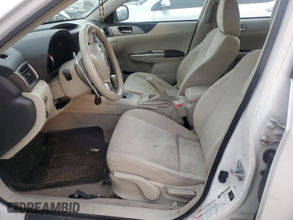 2008 Subaru Impreza Sedan (Natl) i with VIN JF1GE61698H524854, listed as a Copart auction lot 83841124 with 0 mi miles and Clean Title. Bid and sale history available at carsss.com. Image 7.