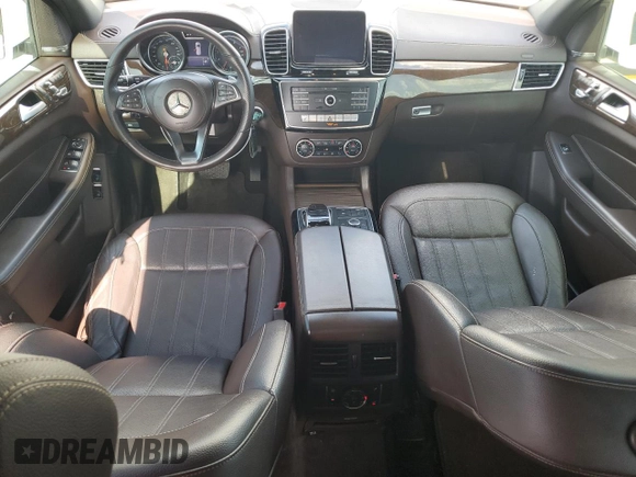 2019 Mercedes-Benz GLS 450 with VIN 4JGDF6EE5KB224357, listed as a Copart auction lot 56689304 with 84,243 mi miles and Salvage Title. Bid and sale history available at DreamBid. Image 8.